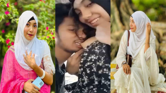 Horny Hijabi Girl Outdoor Kissing – Smooching Boobs Chudai