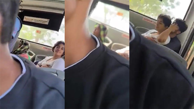 Desi Sexy Gf Fucked In Public Bus Viral Video