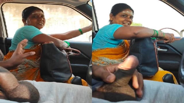 Lift K Bahane Se Mallu – Aunty Ko Dikhaya Lund