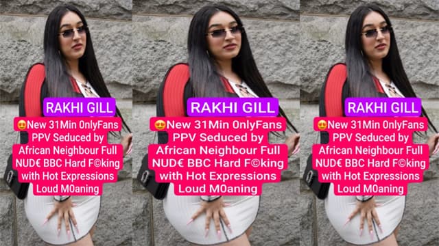 Rakhi GILL Seduced – by African Neighbor Fucking With Hot Expression Viral Mms