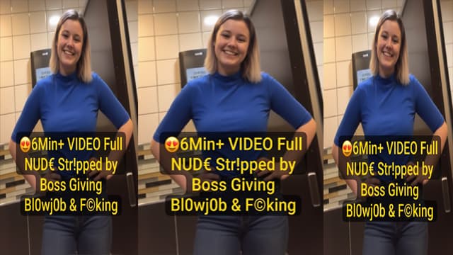 Girl Trending Video Advantage Taken – Boss at Work Blowjob Fucking Video