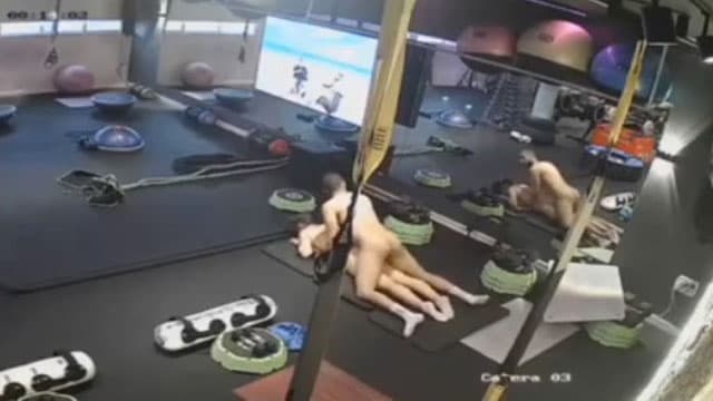 Most Demanded Exclusive Viral Gym Trainer Fucking in Clients CCTV Cam