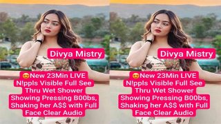 Divya Mistry New Wet Shower Video First Time