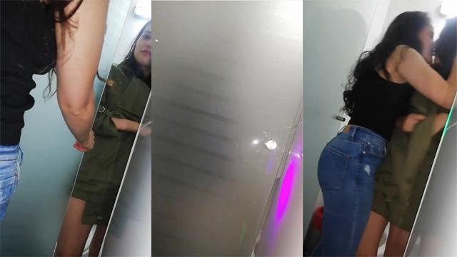 Bengaluru girls ke beech washroom mein Lesbian Sex