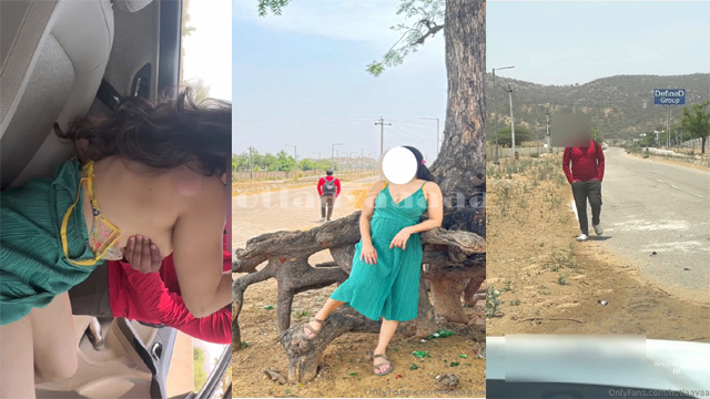 SexyIndianWife hotlaavaa BG Outdoor Dares Video