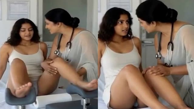 Hot Patient and Lady Doctor Lesbian Porn Video Free