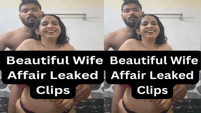 Beautiful Wife Affair Giving Deepthroat Blowjob In Bathroom And Having Fun Video