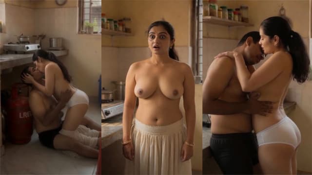 Delivery Guy Fucking a Lady In Her Kitchen HD Porn Video Free