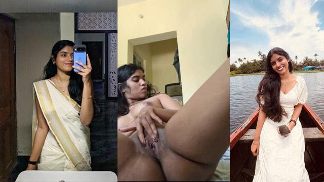 Horny Tamil Slim IT Girl Boobs Pussy Rubbing Nudes MMS