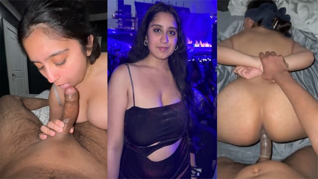 BigAss Sexy Indian Horny Gf Blowjob And Doggy Fuck With Moaning
