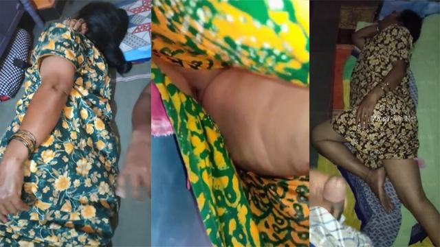 Careless Tamil Mom Upskirt Pussy Recorded MMS