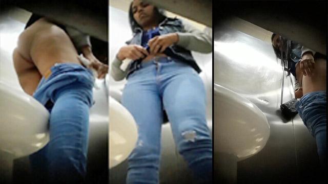 Desi Tamil Girl Restroom CCTV Nude Peeing Viral