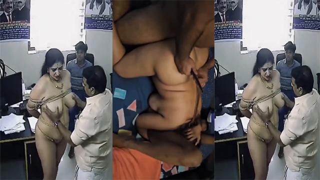 Tamil Hidden Cam Punishes Manager Strips His Colleague Naked in Public