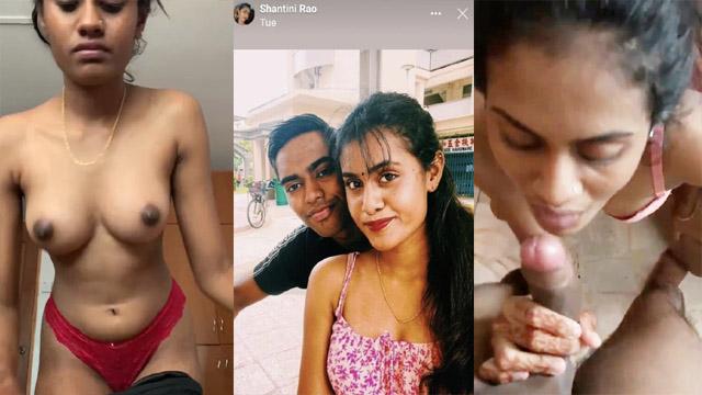 Horny Singapore Telugu Slim Girl Sucking Fucking BF Update