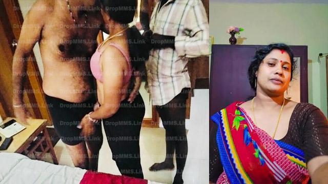 Horny Theni Cuckold Wife Shared Hard Threesome Deep Fuck