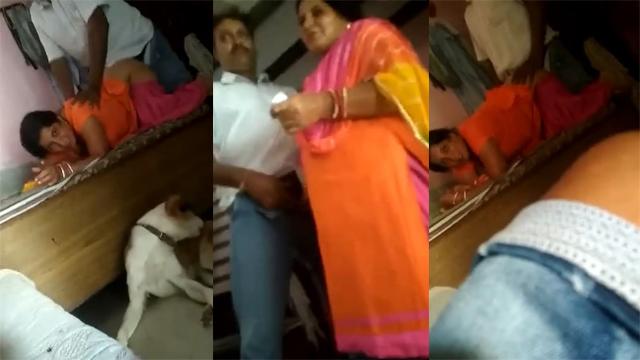 Tamil Mother Gets Fucked by Another Man In Front of Her Guest