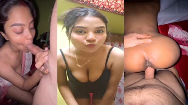 Sexy Indian Horny Bengali Babe Blowjob And Hard Doggy Sex Video Old+New